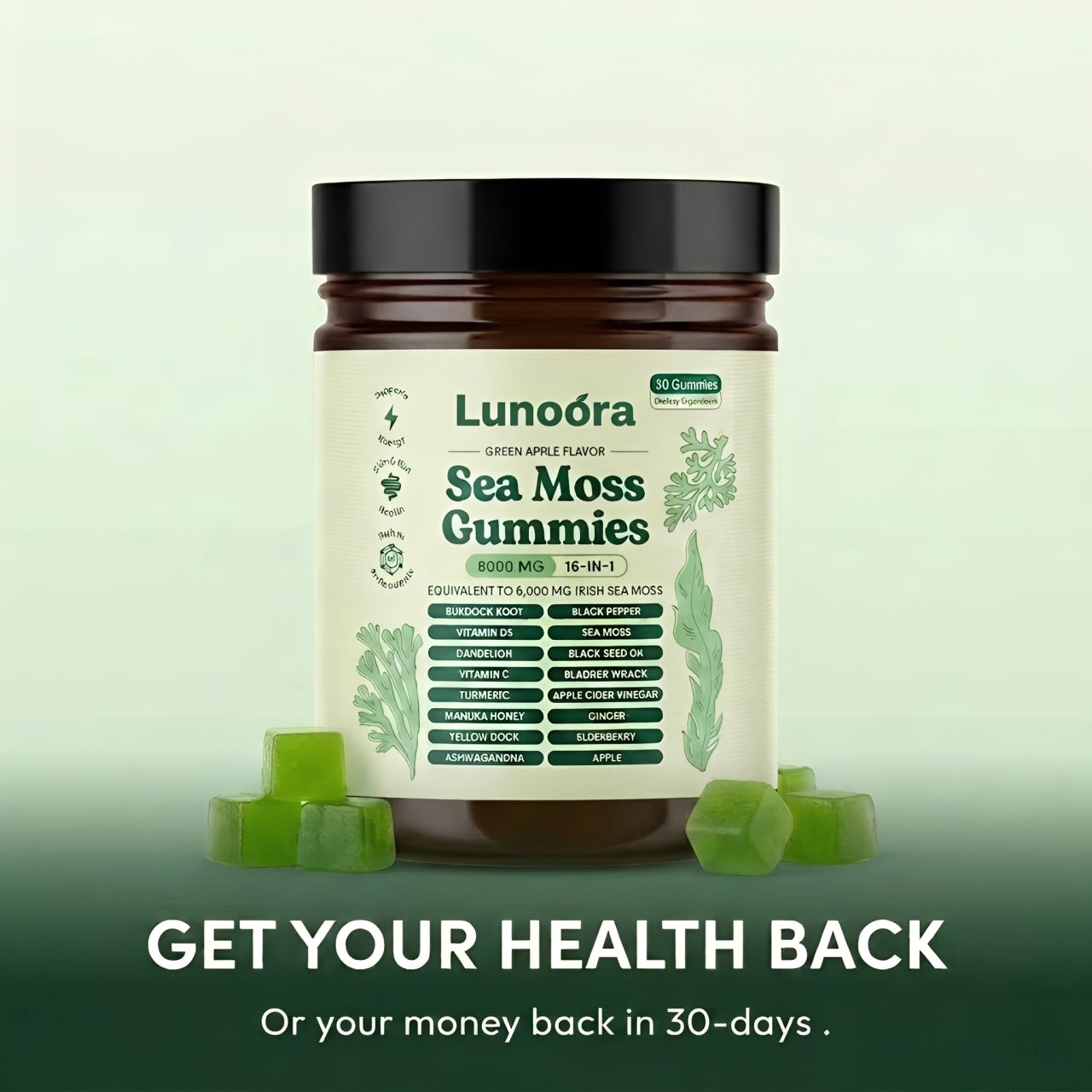 Sea Moss 16-In-1 Gummies