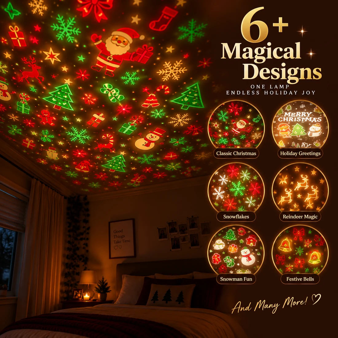 Christmas Lamp™ Projector