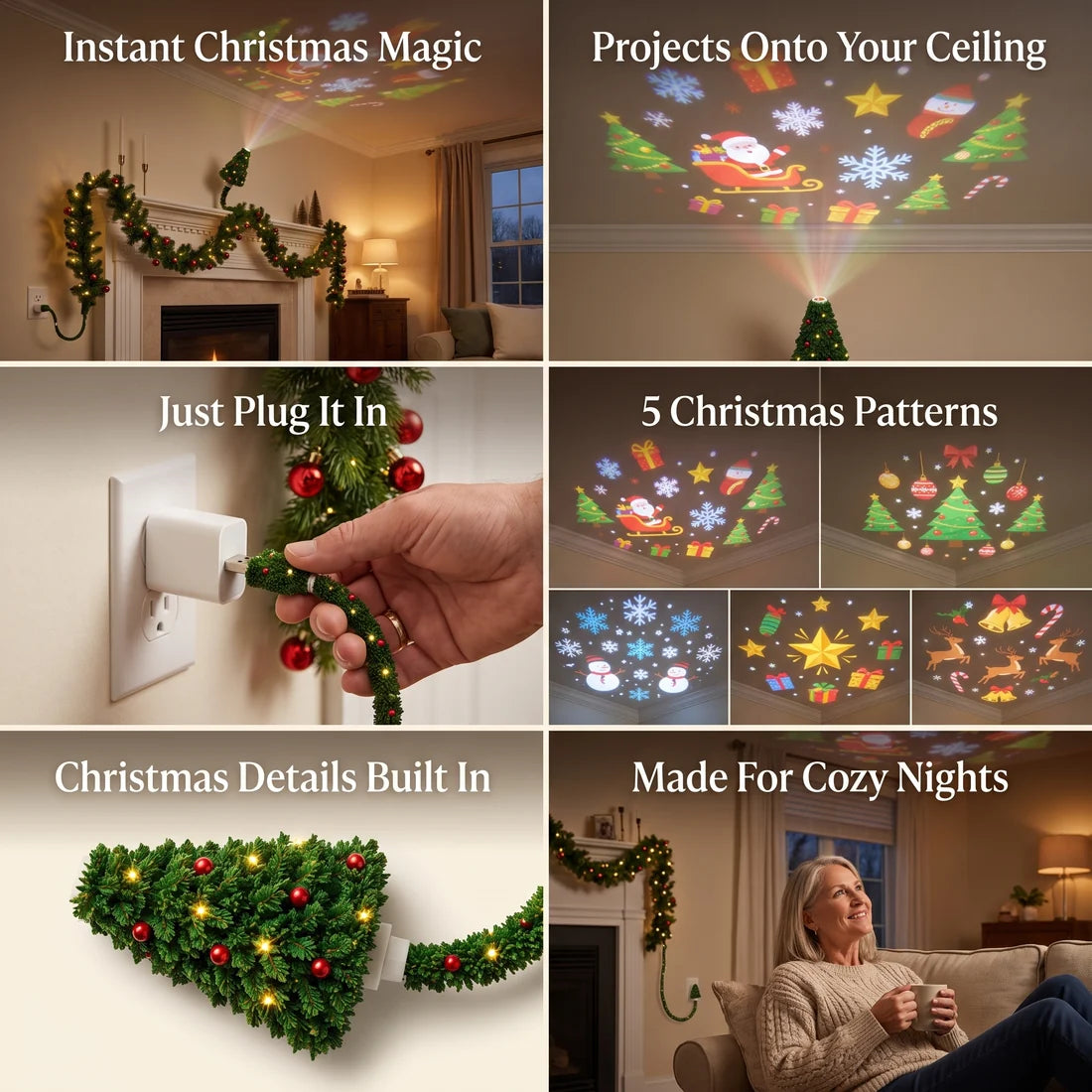 Christmas Lamp™ Projector
